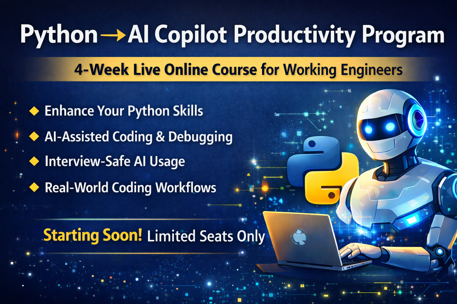 Python + AI Copilot Crash Course
